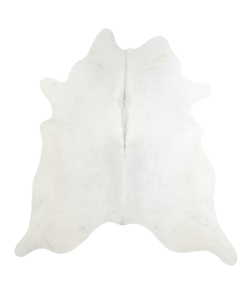 Light Grey X-Large Brazilian Cowhide Rug 7'3"H x 6'9"W #A18815 by Hudson Hides