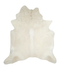 Ivory with Beige XX-Large Brazilian Cowhide Rug 8'5