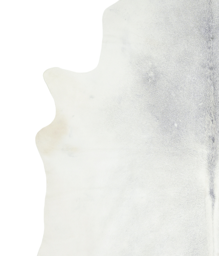 Light Grey XX-Large Brazilian Cowhide Rug 7'8"H x 7'1"W #A18937 by Hudson Hides