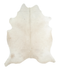 Ivory with Beige X-Large Brazilian Cowhide Rug 7'7