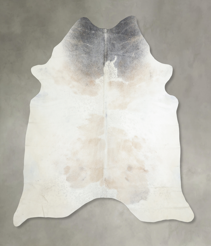 Light Caramel X-Large Brazilian Cowhide Rug 7'0"H x 6'8"W #A19133 by Hudson Hides