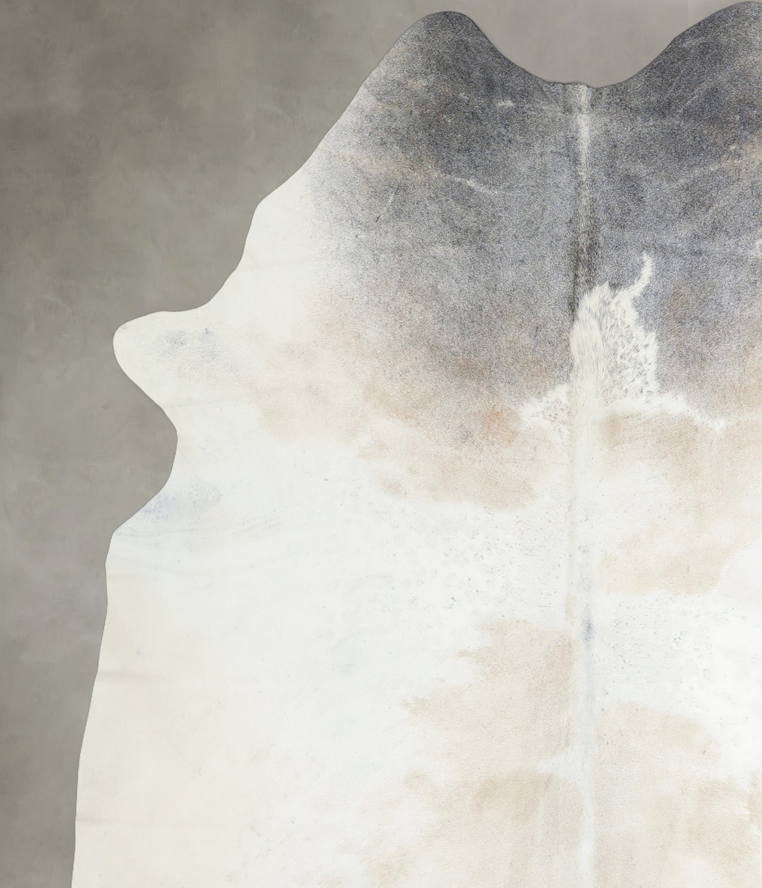 Light Caramel X-Large Brazilian Cowhide Rug 7'0"H x 6'8"W #A19133 by H