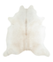 Ivory with Beige X-Large Brazilian Cowhide Rug 7'5