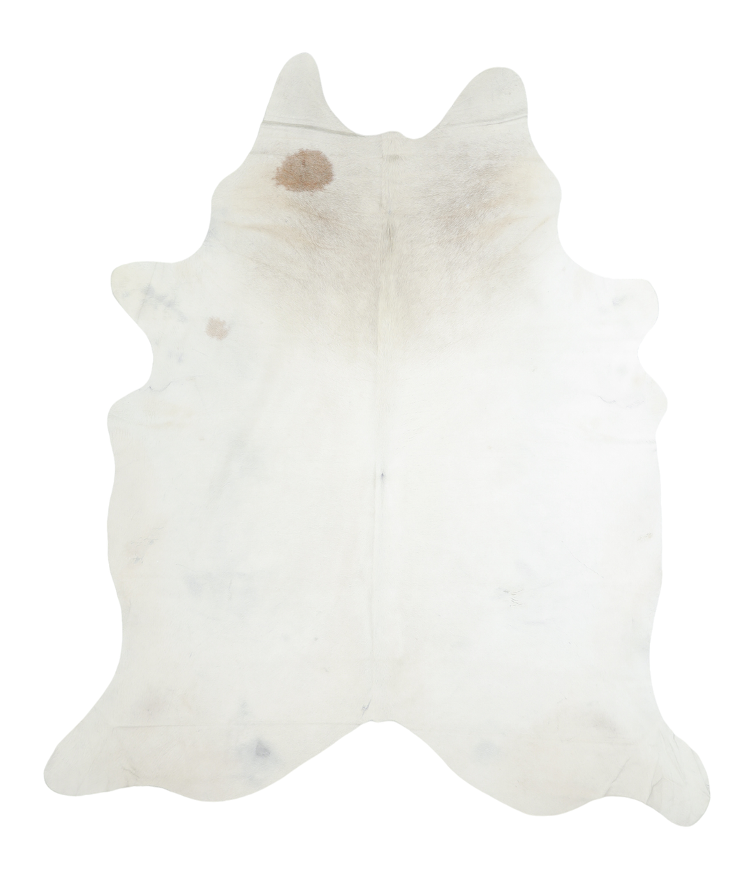 Light Grey XX-Large Brazilian Cowhide Rug 7'10"H x 6'8"W #A19207 by Hu
