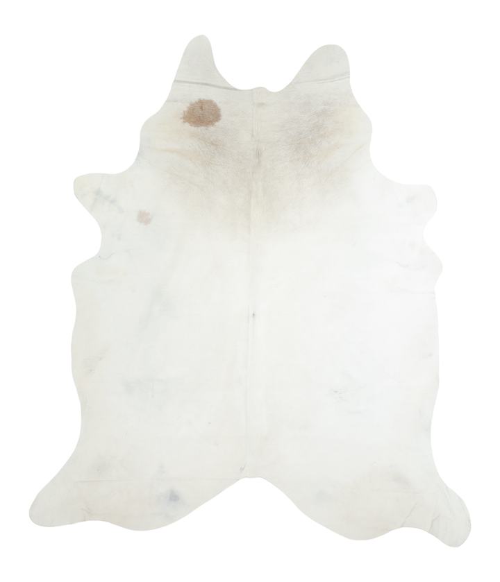 Light Grey XX-Large Brazilian Cowhide Rug 7'10"H x 6'8"W #A19207 by Hudson Hides