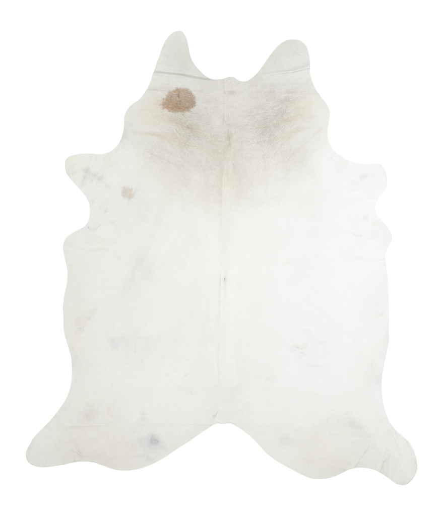 Light Grey XX-Large Brazilian Cowhide Rug 7'10"H x 6'8"W #A19207 by Hudson Hides