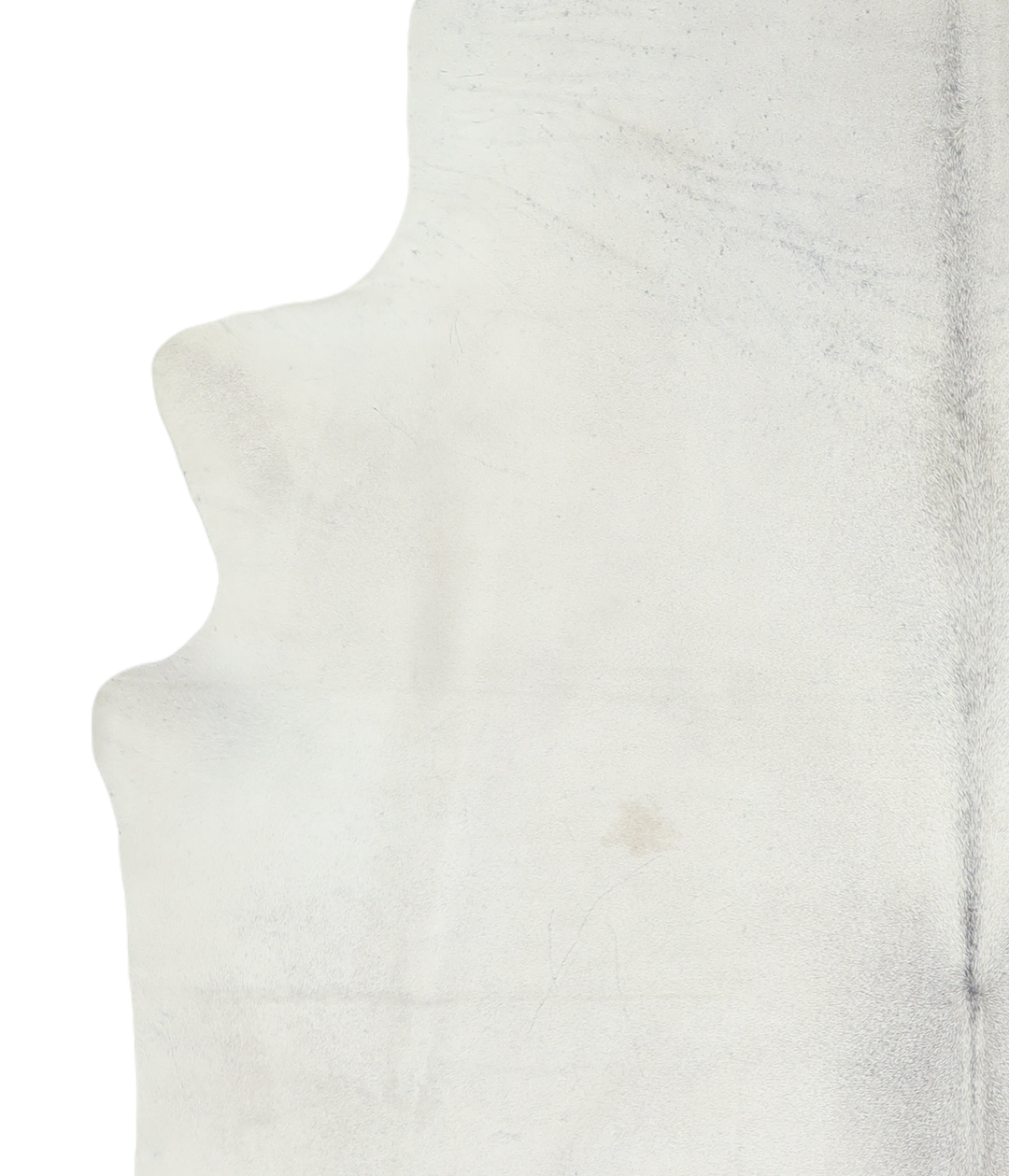 Light Grey XX-Large Brazilian Cowhide Rug 7'5"H x 6'8"W #A19286 by Hud