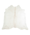 Ivory with Beige X-Large Brazilian Cowhide Rug 6'10
