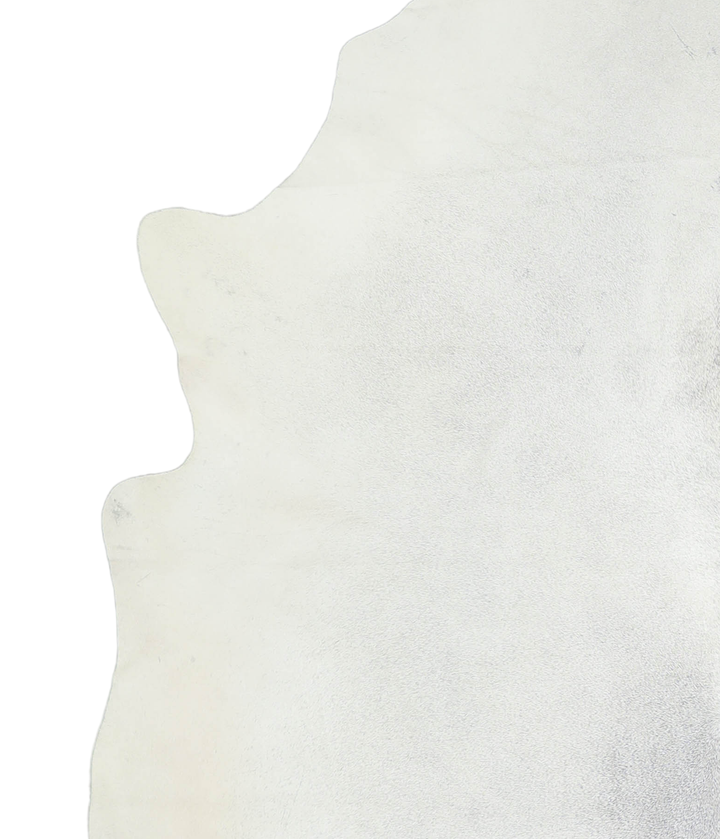 Light Grey X-Large Brazilian Cowhide Rug 7'2"H x 6'4"W #A19505 by Hudson Hides