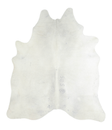 Light Grey XX-Large Brazilian Cowhide Rug 7'8"H x 6'6"W #A19507 by Hudson Hides