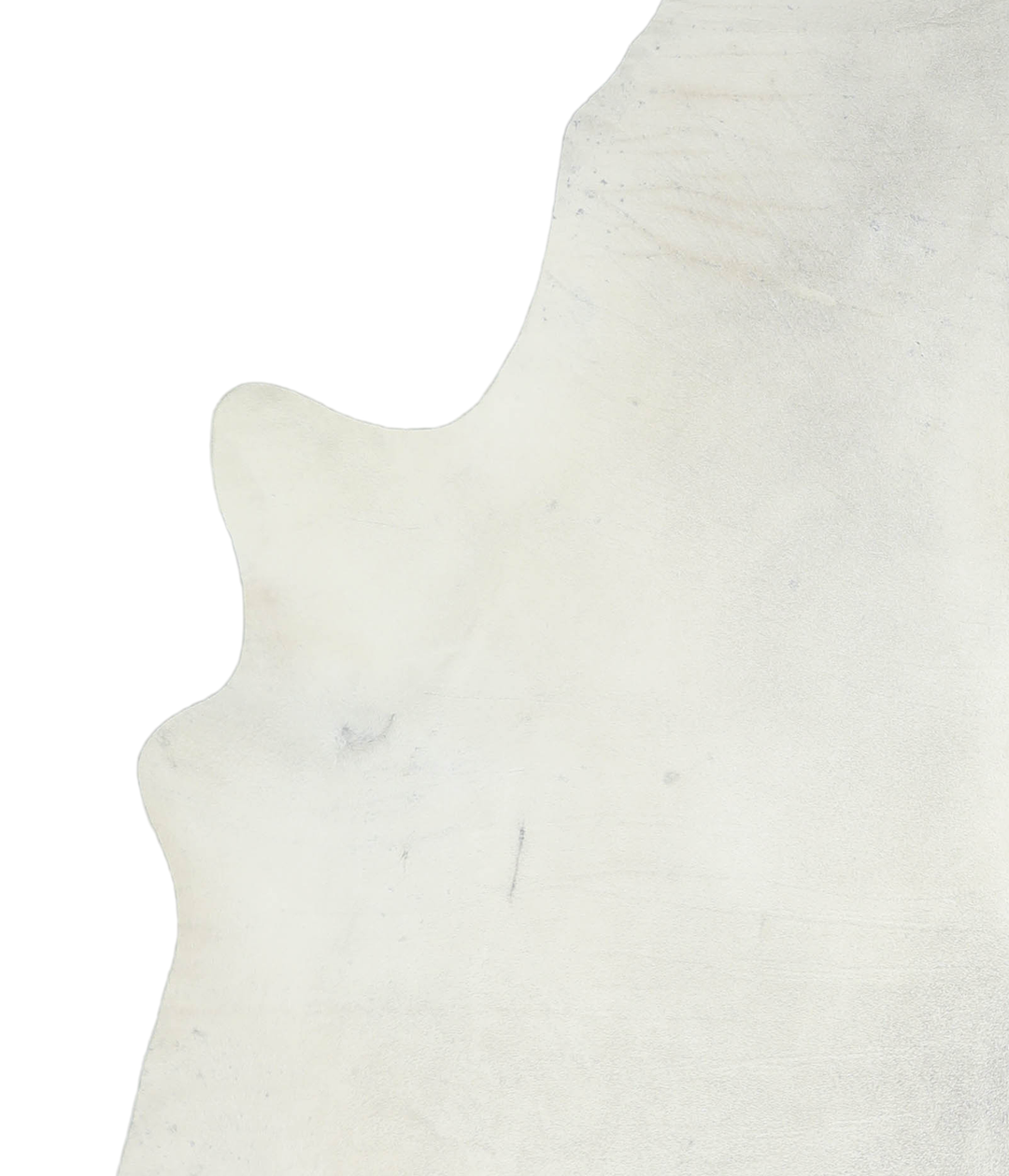 Light Grey XX-Large Brazilian Cowhide Rug 7'8"H x 6'6"W #A19507 by Hud