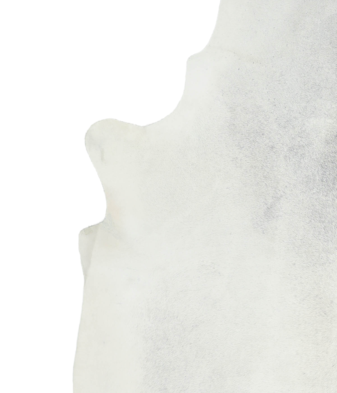 Light Grey X-Large Brazilian Cowhide Rug 7'4"H x 6'1"W #A19526 by Huds