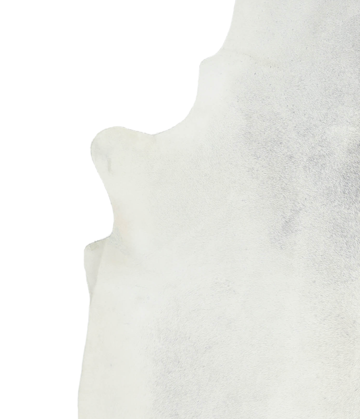 Light Grey X-Large Brazilian Cowhide Rug 7'4"H x 6'1"W #A19526 by Hudson Hides