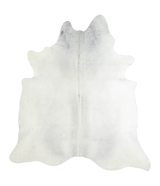 Light Grey XX-Large Brazilian Cowhide Rug 7'9"H x 6'11"W #A19652 by Hudson Hides