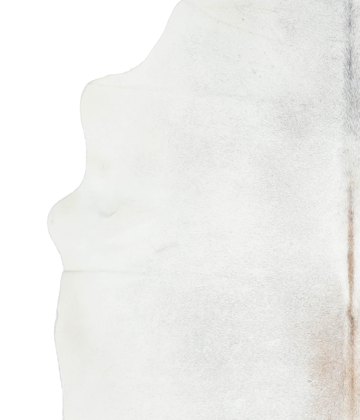 Grey with Beige X-Large Brazilian Cowhide Rug 7'2"H x 6'4"W #A19685 by Hudson Hides