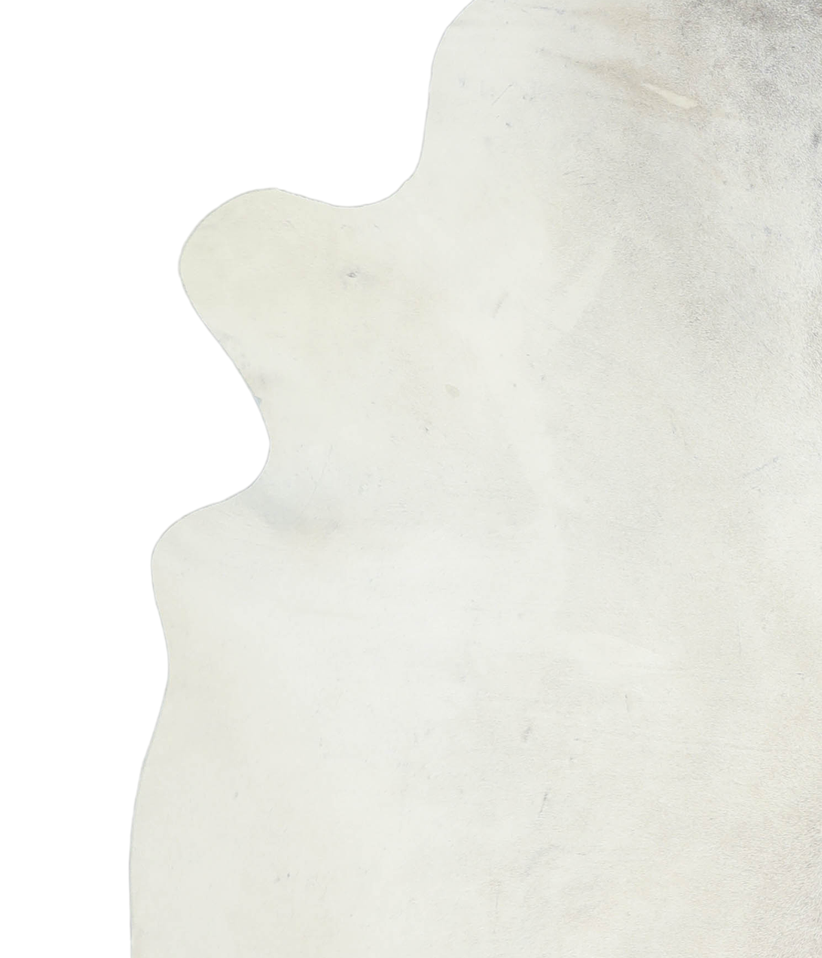 Light Grey X-Large Brazilian Cowhide Rug 7'0"H x 6'1"W #A19759 by Hudson Hides