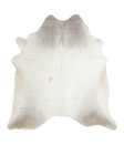 Medium Grey X-Large Brazilian Cowhide Rug 7'0"H x 6'6"W #A19760 by Hudson Hides