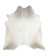 Medium Grey X-Large Brazilian Cowhide Rug 7'0"H x 6'6"W #A19760 by Hudson Hides