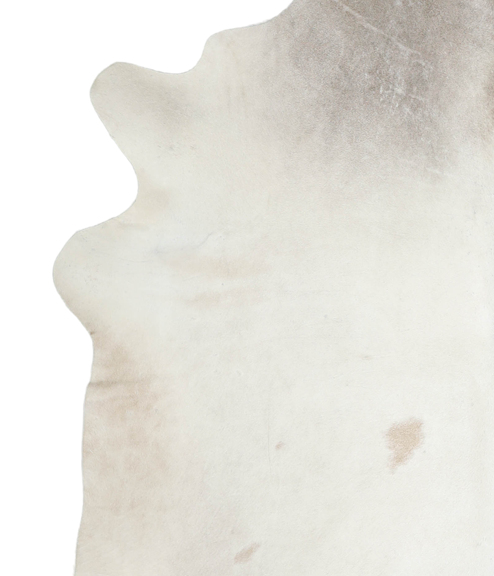 Medium Grey X-Large Brazilian Cowhide Rug 7'0"H x 6'6"W #A19760 by Hudson Hides