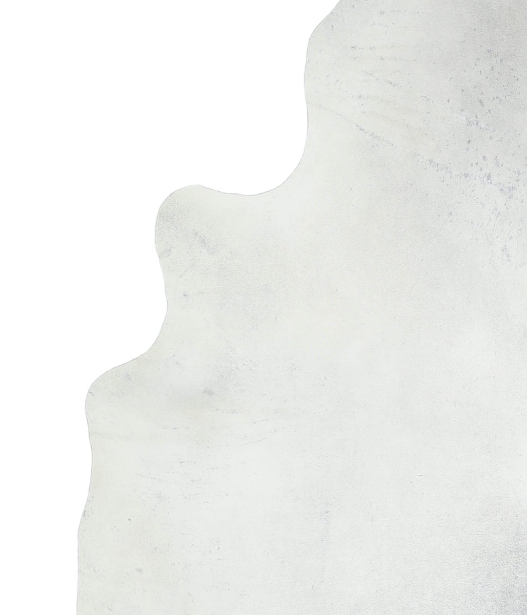 Light Grey XX-Large Brazilian Cowhide Rug 7'11"H x 6'6"W #A19951 by Hu