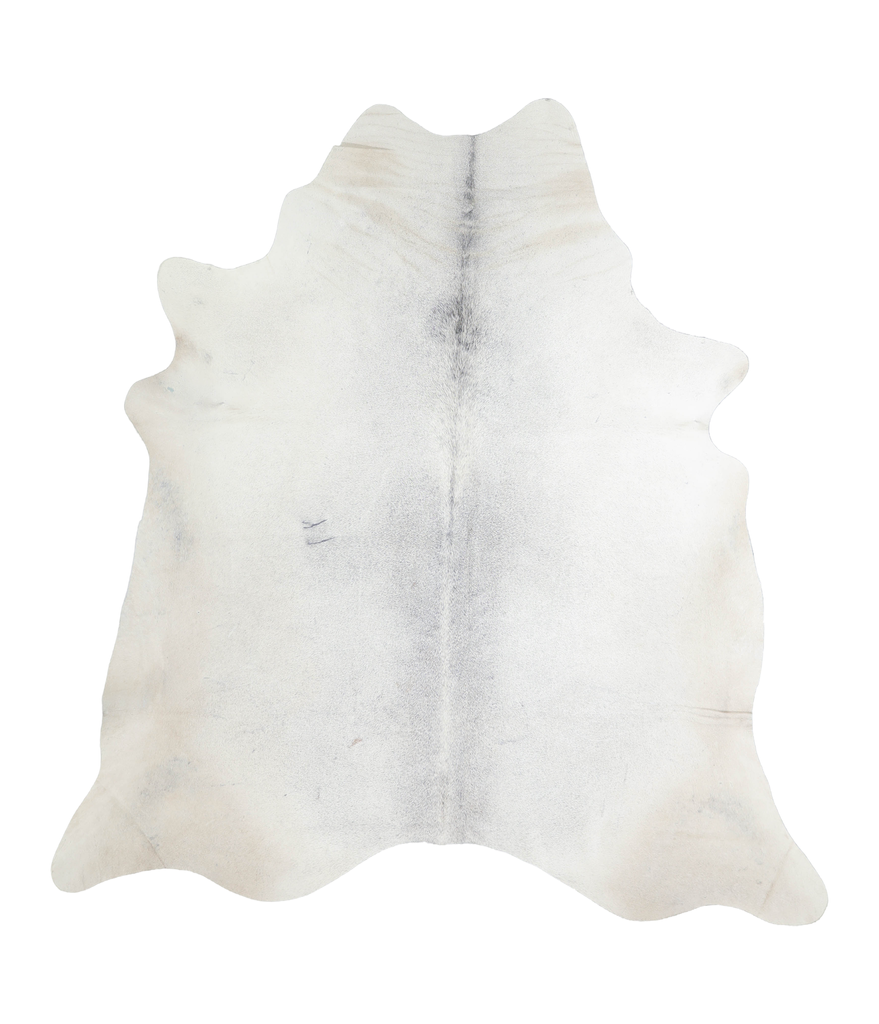Light Grey X-Large Brazilian Cowhide Rug 6'11"H x 6'5"W #A19979 by Hudson Hides