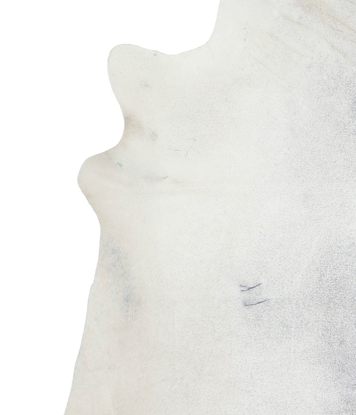 Light Grey X-Large Brazilian Cowhide Rug 6'11"H x 6'5"W #A19979 by Hudson Hides