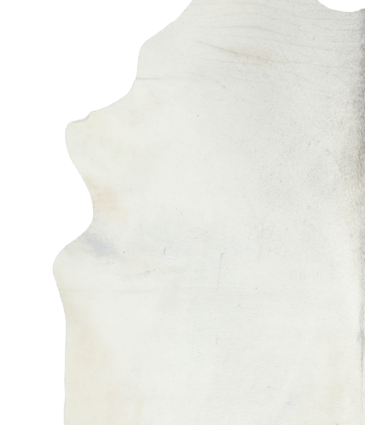 Light Grey XX-Large Brazilian Cowhide Rug 7'7"H x 6'7"W #A19988 by Hudson Hides