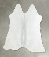 Light Grey Large Brazilian Cowhide Rug 5'4"H x 6'2"W #A20026 by Hudson Hides