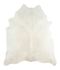 Ivory with Beige XX-Large Brazilian Cowhide Rug 7'10