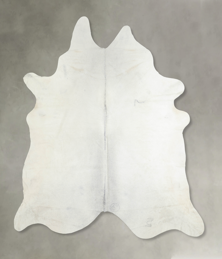 Light Grey XX-Large Brazilian Cowhide Rug 8'0"H x 7'4"W #A20077 by Hudson Hides