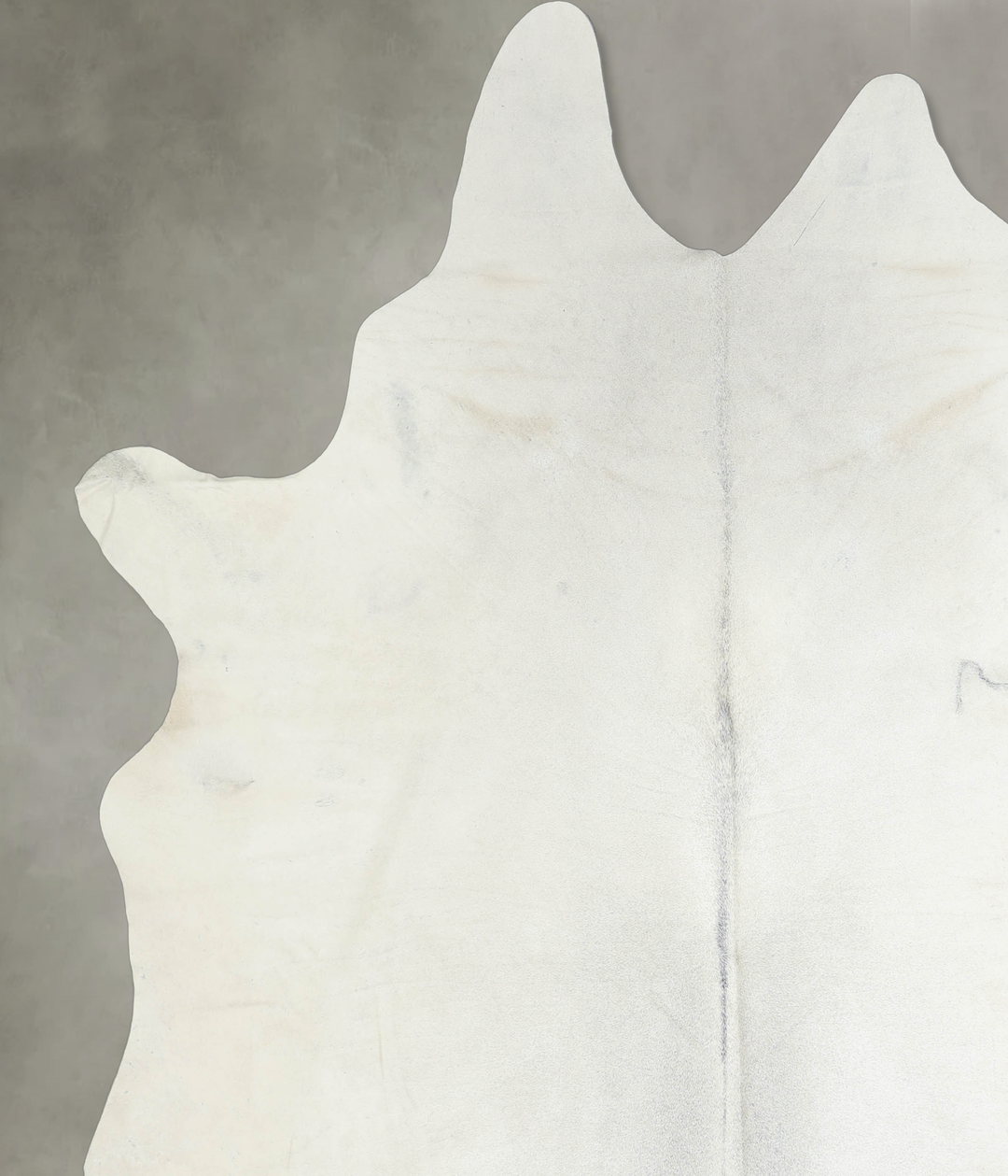 Light Grey XX-Large Brazilian Cowhide Rug 8'0"H x 7'4"W #A20077 by Hud