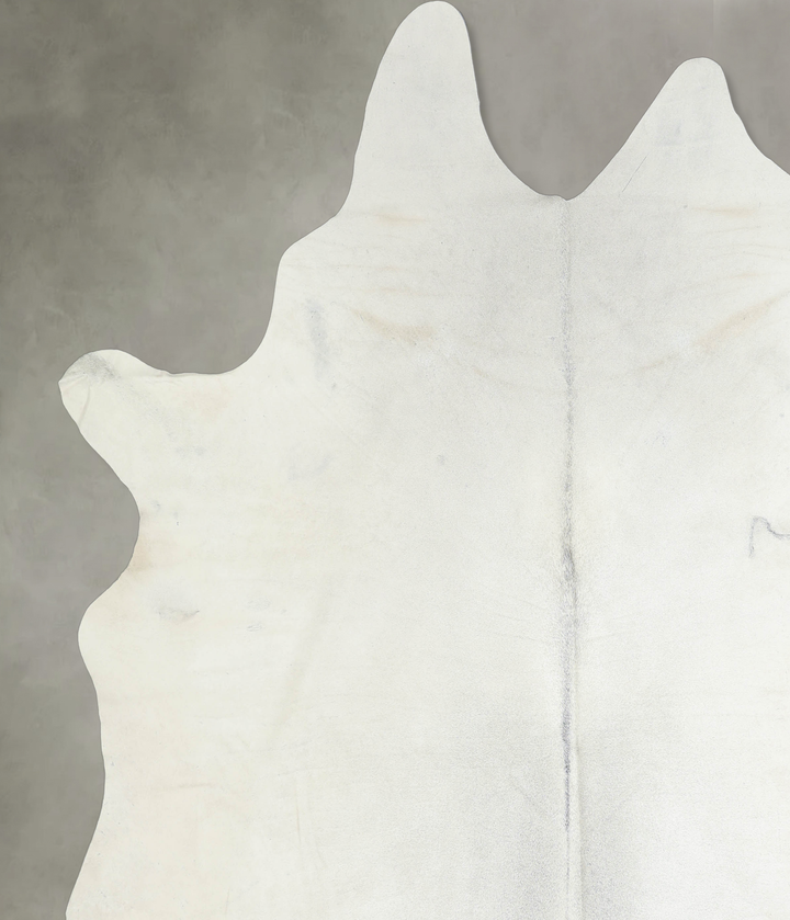 Light Grey XX-Large Brazilian Cowhide Rug 8'0"H x 7'4"W #A20077 by Hudson Hides