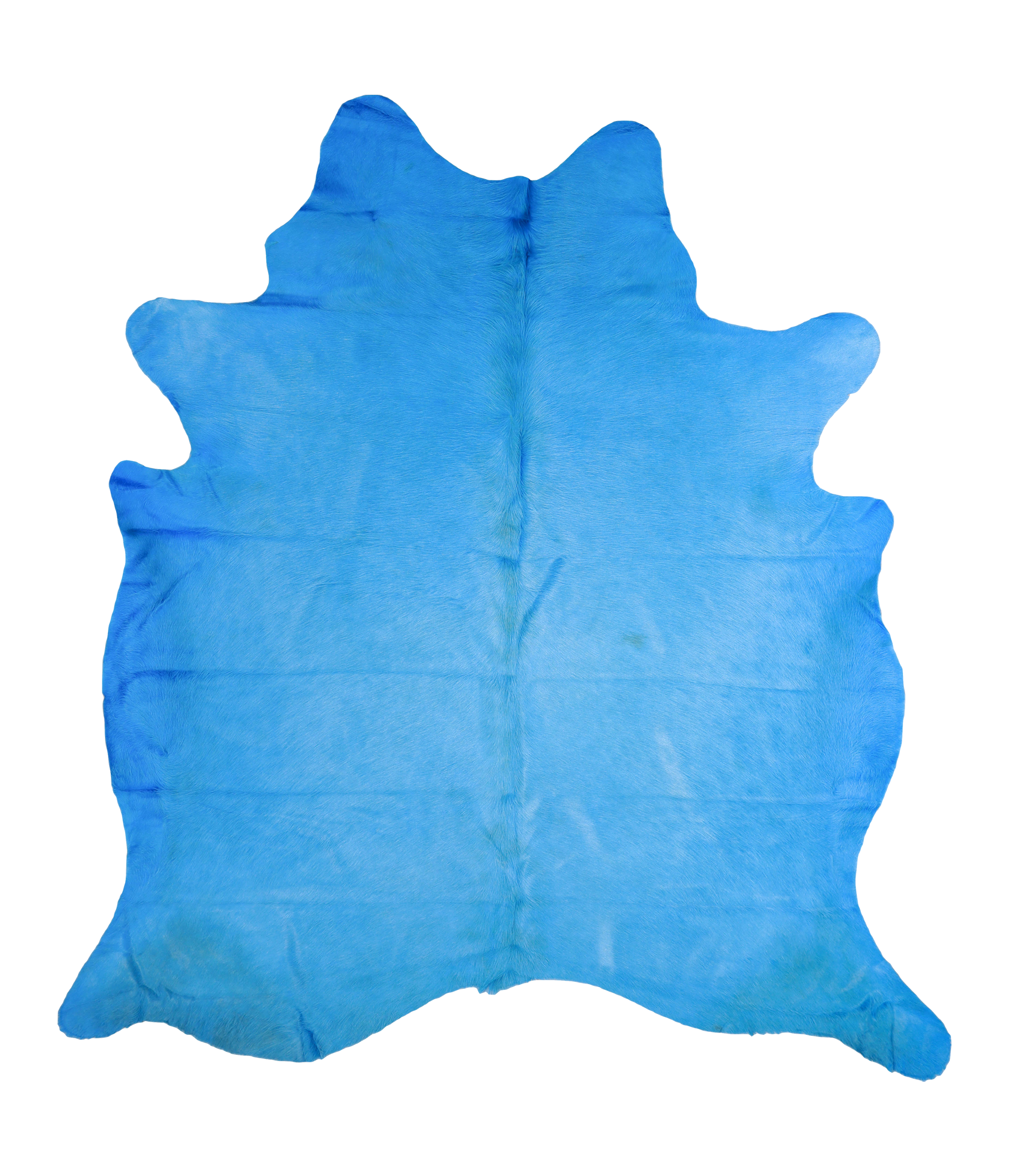 Dyed Sea Blue Cowhide Rug #A20156