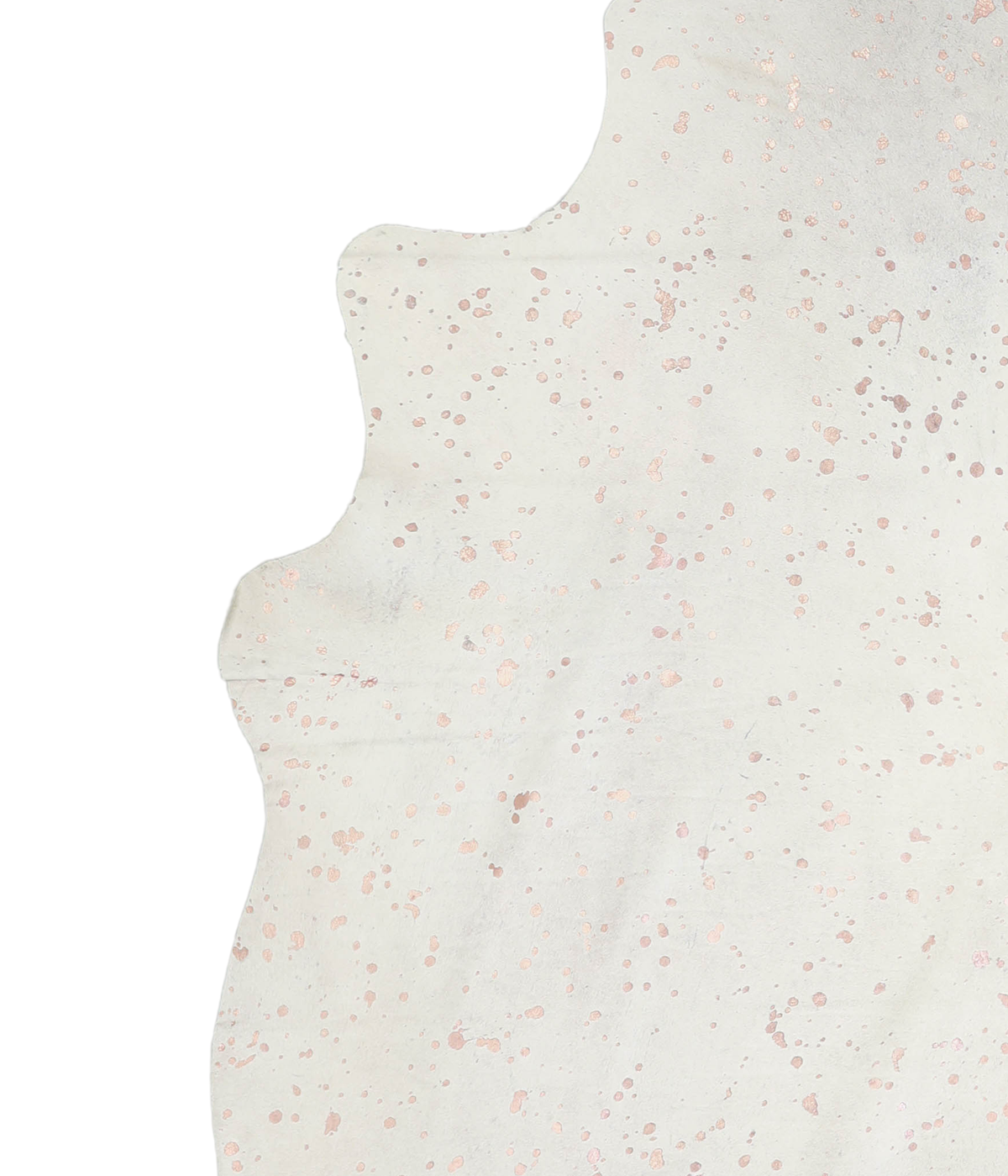 Metallic XX-Large Brazilian Cowhide Rug 7'8"H x 7'2"W #A20200 by Hudson Hides