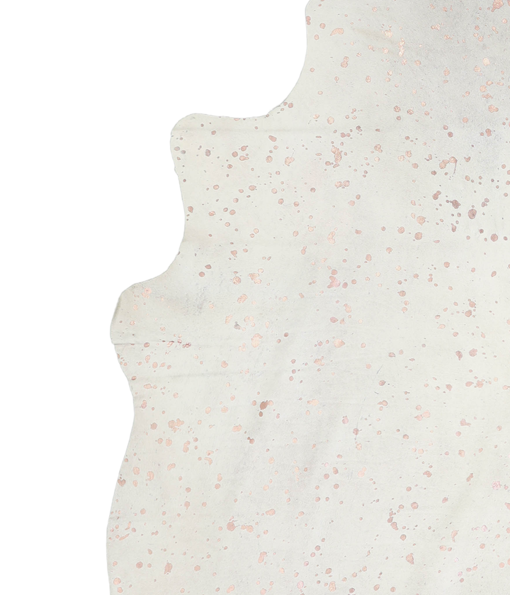 Metallic XX-Large Brazilian Cowhide Rug 7'8"H x 7'2"W #A20200 by Hudson Hides