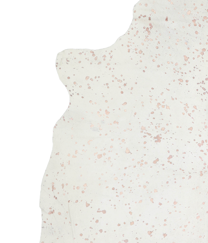 Metallic XX-Large Brazilian Cowhide Rug 7'8"H x 6'9"W #A20202 by Hudson Hides