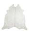 Metallic XX-Large Brazilian Cowhide Rug 7'10