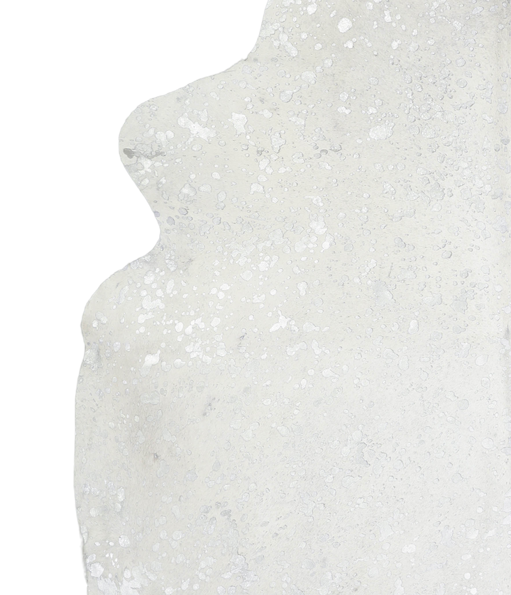 Metallic XX-Large Brazilian Cowhide Rug 7'8"H x 7'3"W #A20209 by Hudson Hides