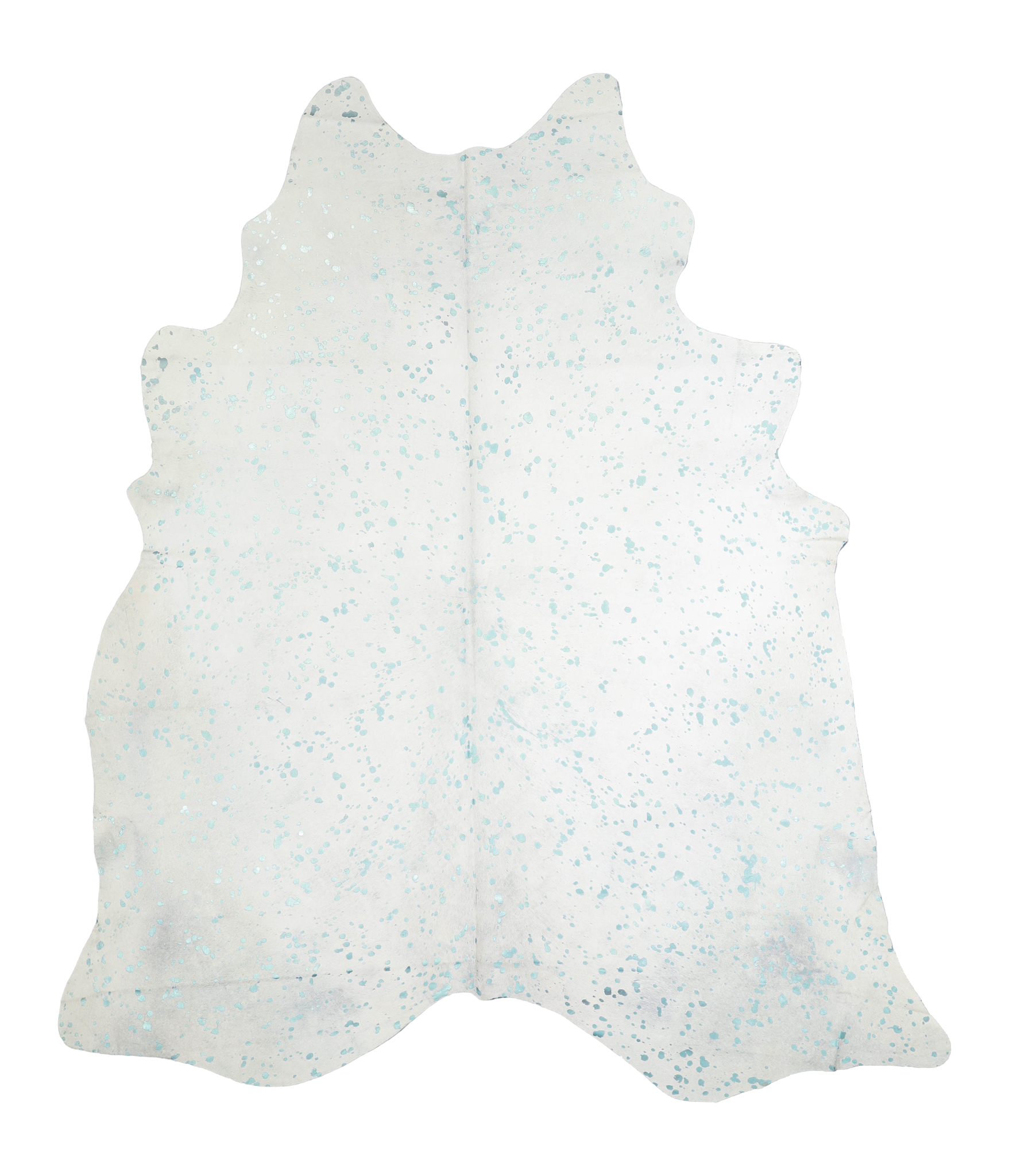 Metallic Cowhide Rug #A20212