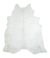 Metallic XX-Large Brazilian Cowhide Rug 8'0"H x 6'11"W #A20212 by Hudson Hides