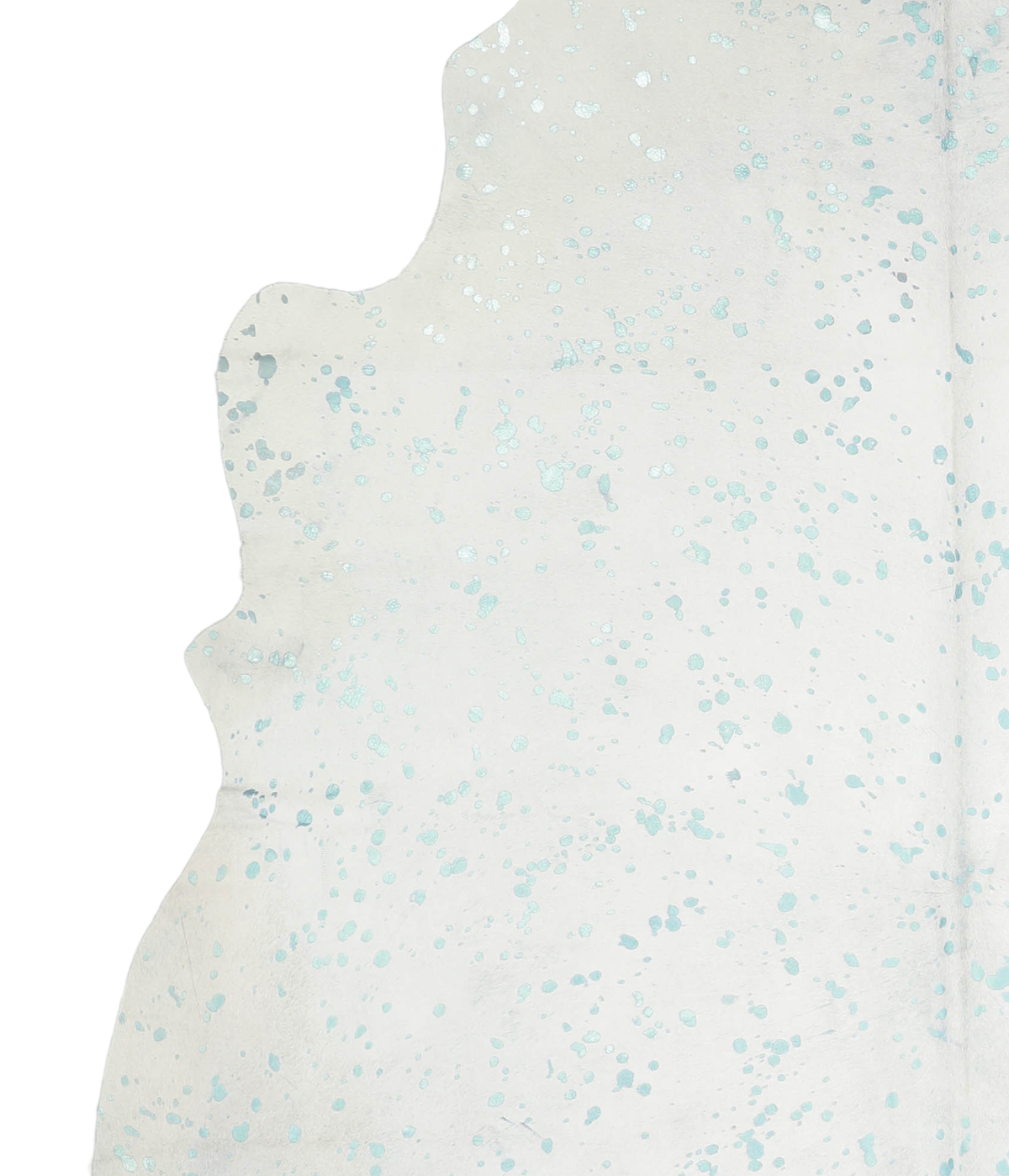 Metallic XX-Large Brazilian Cowhide Rug 8'0"H x 6'11"W #A20212 by Hudson Hides