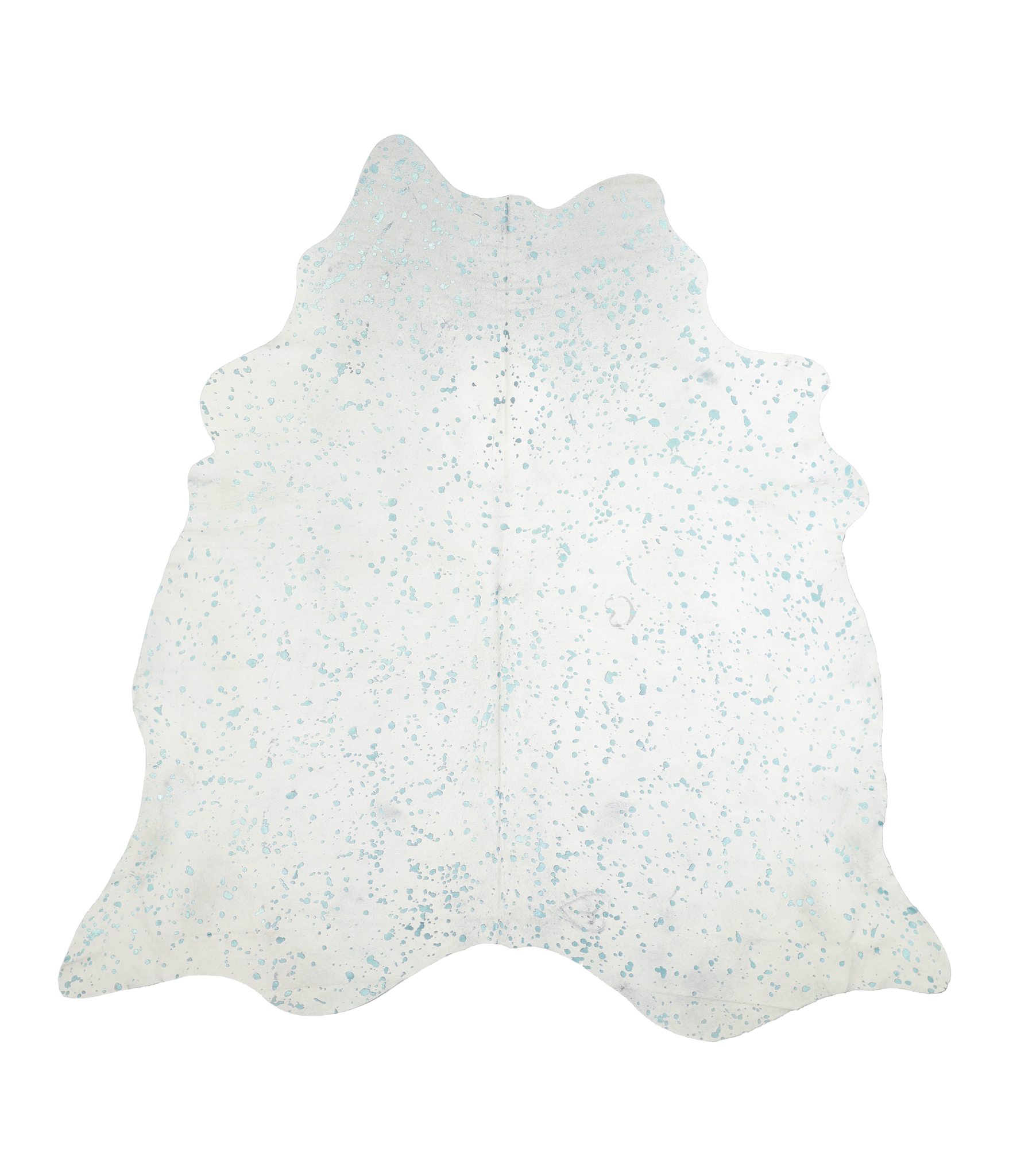 Metallic Cowhide Rug #A20213