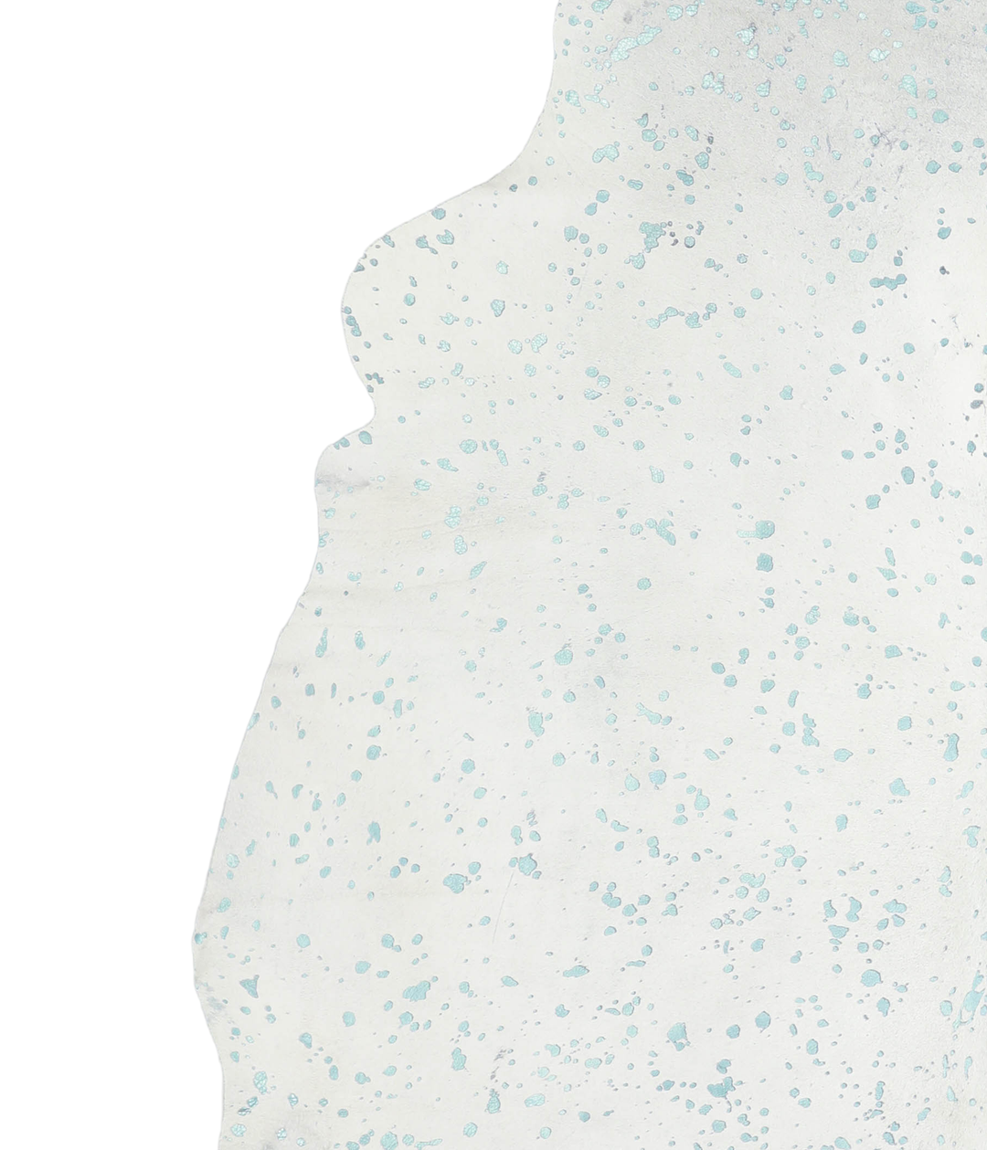 Metallic XX-Large Brazilian Cowhide Rug 7'7"H x 7'4"W #A20213 by Hudso
