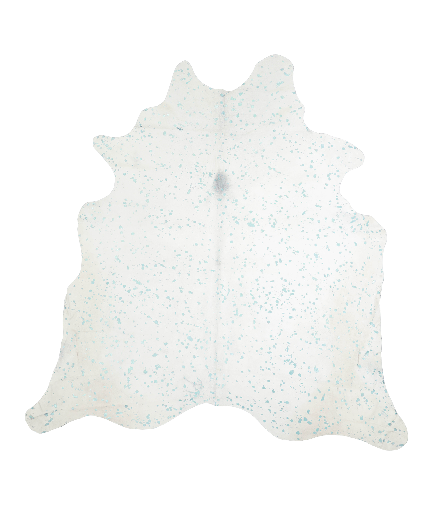 Metallic Cowhide Rug #A20214