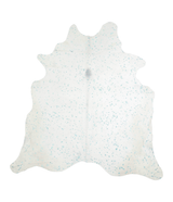 Metallic X-Large Brazilian Cowhide Rug 7'2"H x 6'10"W #A20214 by Hudson Hides