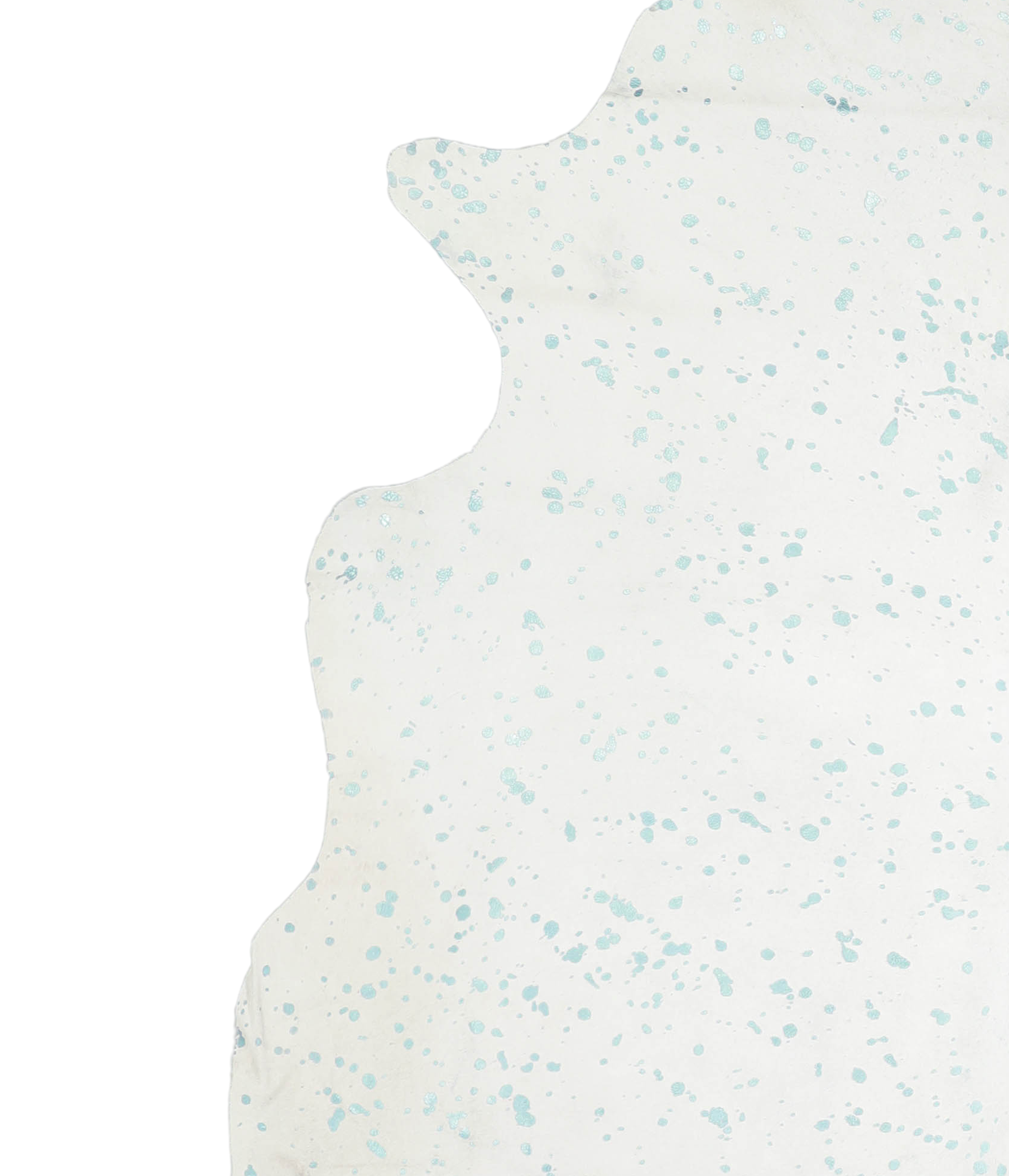 Metallic Cowhide Rug #A20214