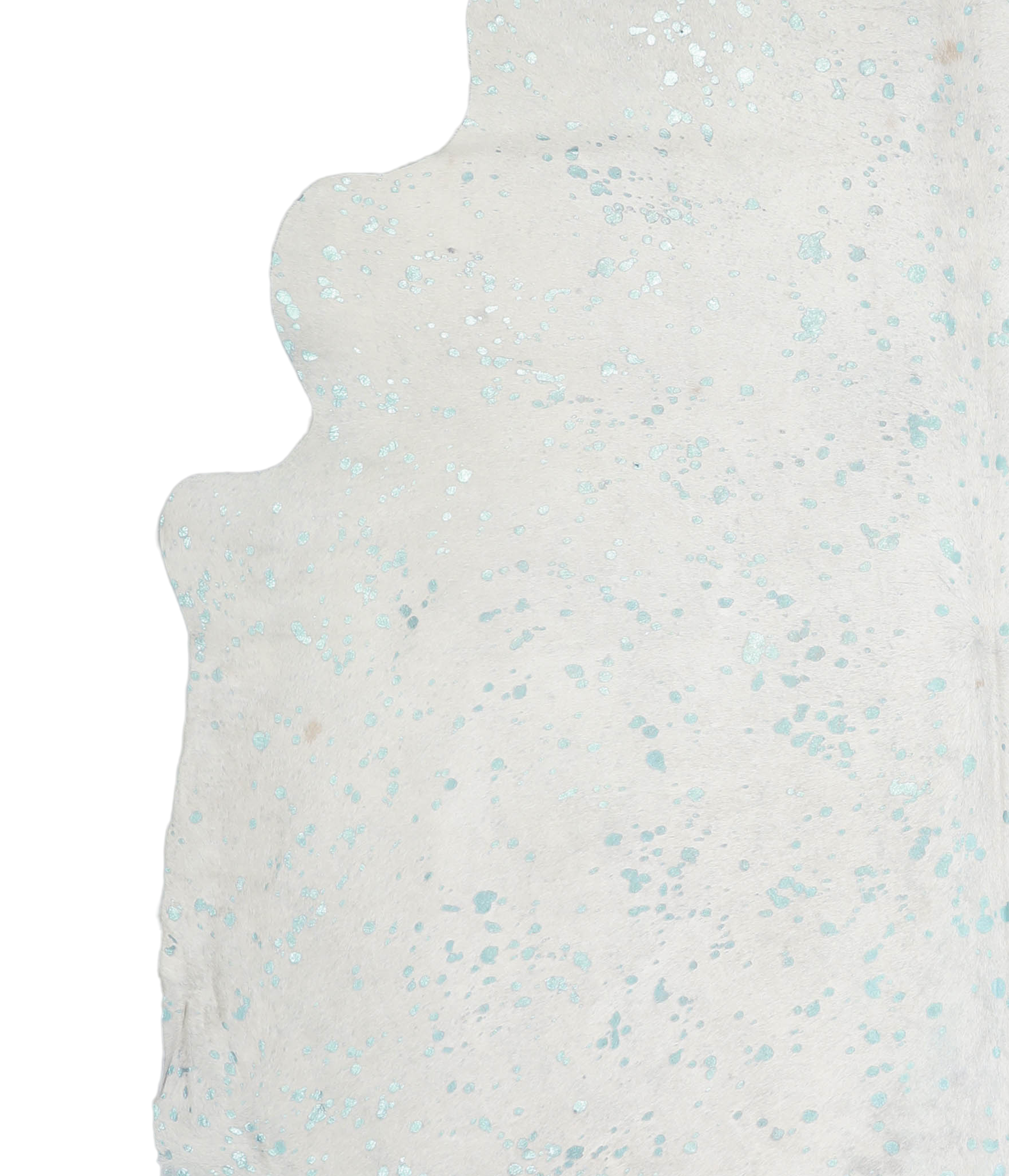 Metallic Cowhide Rug #A20215