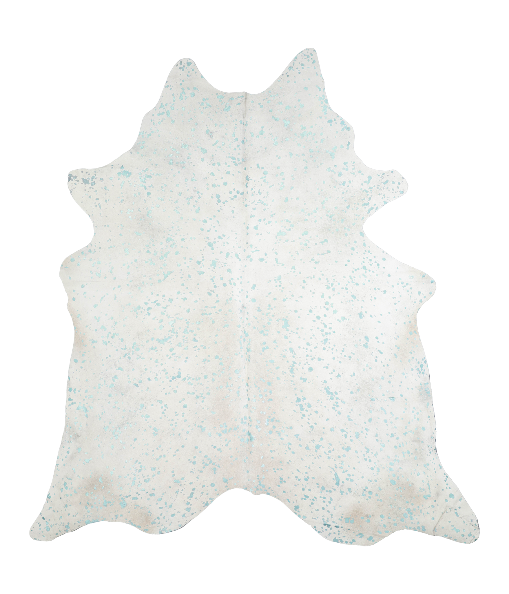 Metallic Cowhide Rug #A20216