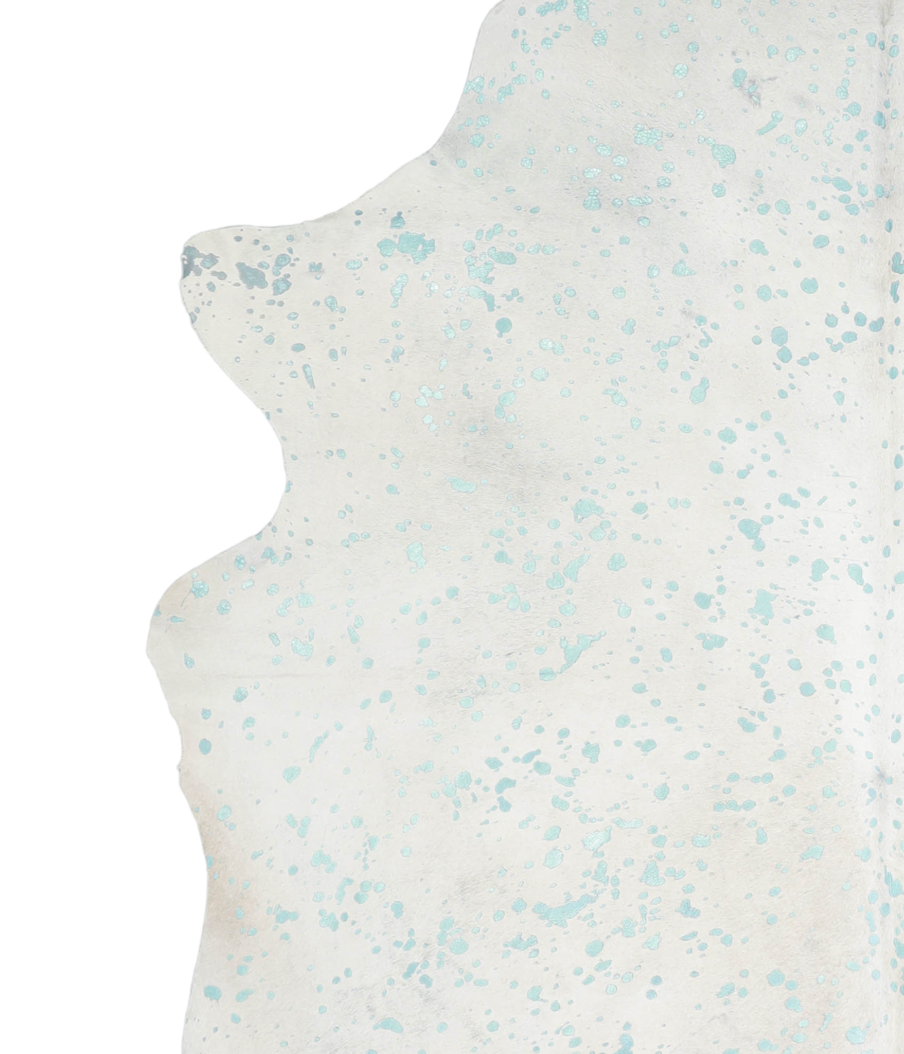 Metallic Cowhide Rug #A20216