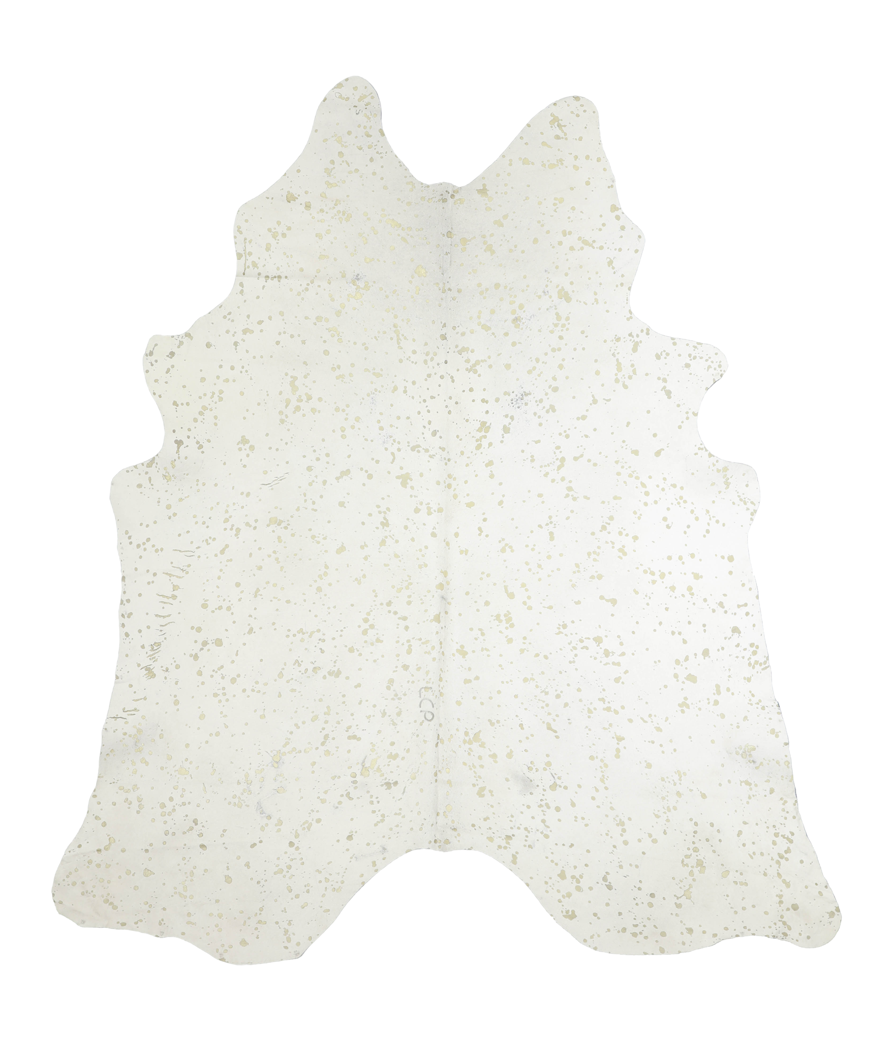 Metallic Cowhide Rug #A20224